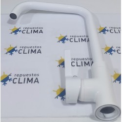 GRIFO MONOMANDO FREGADERO VERTICAL MOMO BLANCO